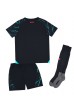 Manchester City Babyklær Tredje Fotballdrakt til barn 2023-24 Korte ermer (+ Korte bukser)